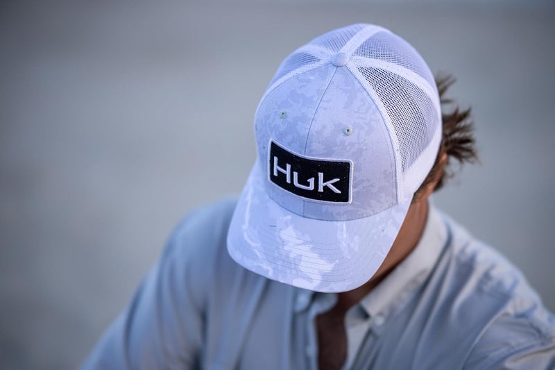 HUK Store Mens Trucker Hat, Anti-Glare Snapback Fishing Hat for Men - Image 4